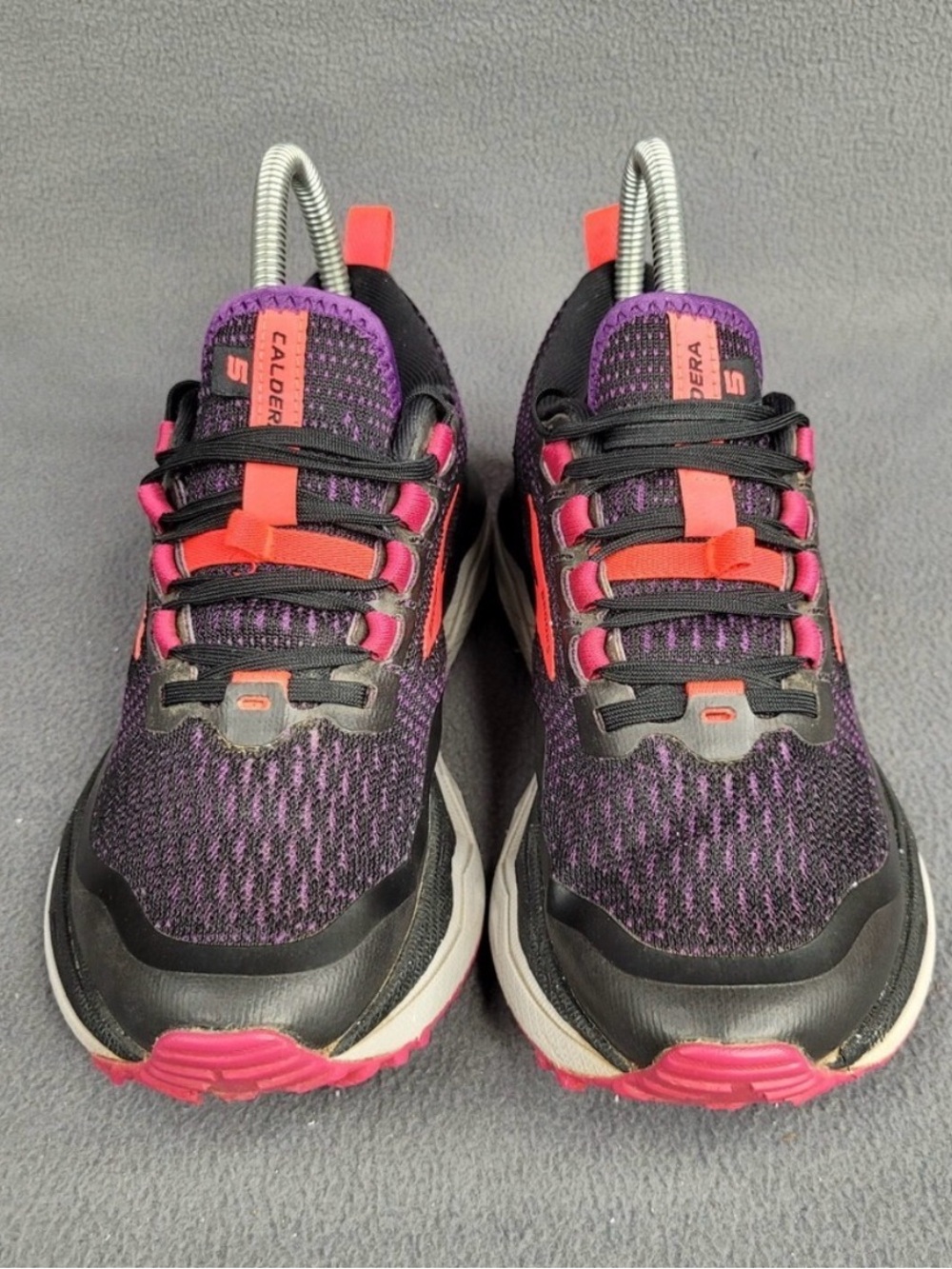 Brooks Caldera 5 Women's Black Purple Pink Athletic Shoes